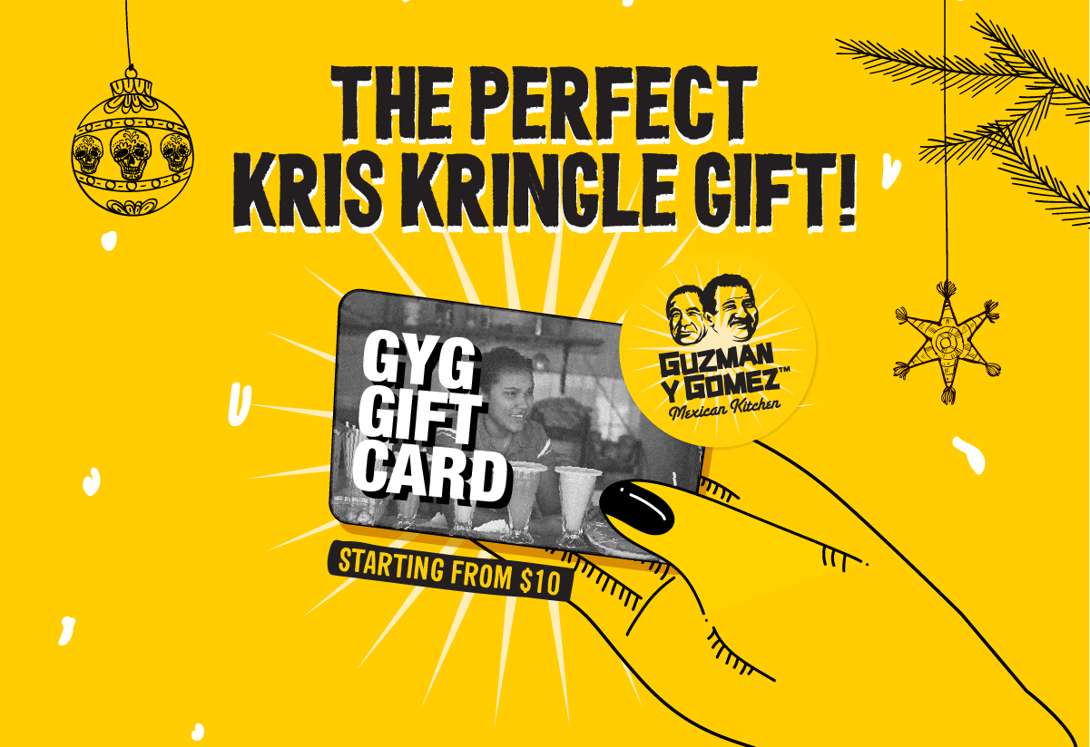 GYG Gift Cards | Guzman y Gomez